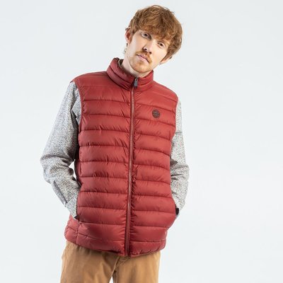 Doudoune sans manche rouge homme La Redoute