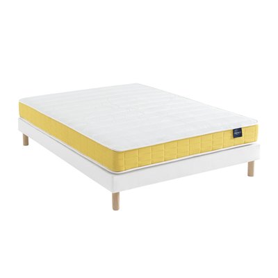 Ensemble matelas mousse, sommier Lune et pieds Aurore 400 SOMEO