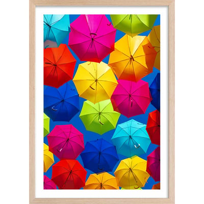 Affiche ciel de parapluies HEXOA