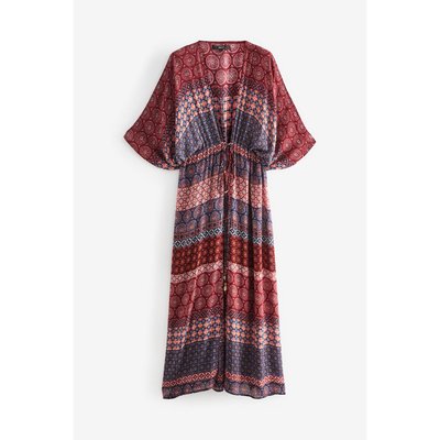 Tunique kimono longue nouée sur la taille NEXT