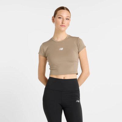 NB Harmony Fitted T-Shirt T-shirt col rond manches courtes. NEW BALANCE