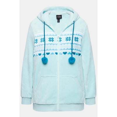 Veste d'intérieur en polaire à capuche ULLA POPKEN