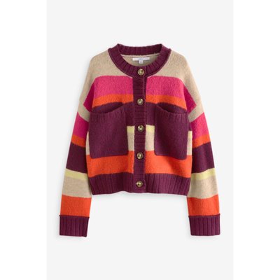 Cardigan en maille douce à boutons avec poche NEXT
