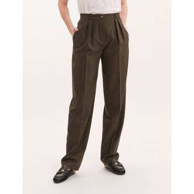 Pantalon Marlow kaki INES DE LA FRESSANGE PARIS