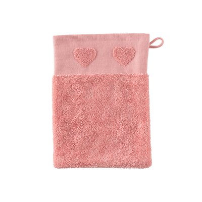 Gant  de toilette coton MONJOUR CARRE BLANC