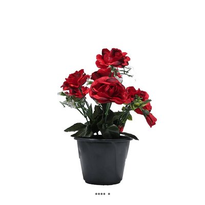 Pot composition fleurs artificielles ARTIFICIELLES