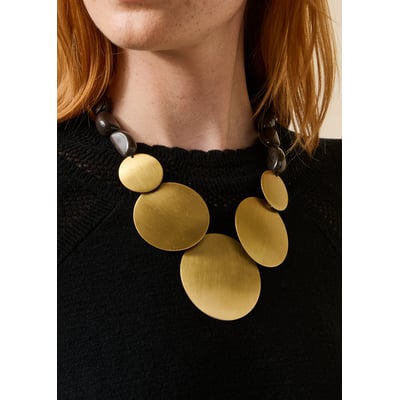 Collier à disques LA FEE MARABOUTEE