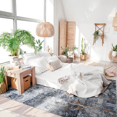 Tapis extra-doux effet peinture THE DECO FACTORY
