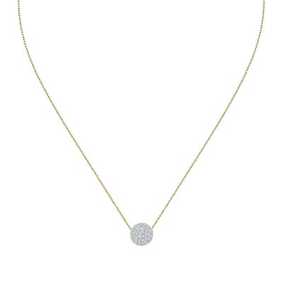Collier en argent 925 et cristal CLEOR