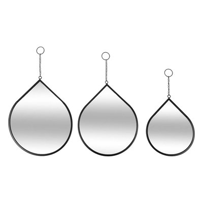 Lot de 3 miroirs goutte LENY ATMOSPHERA