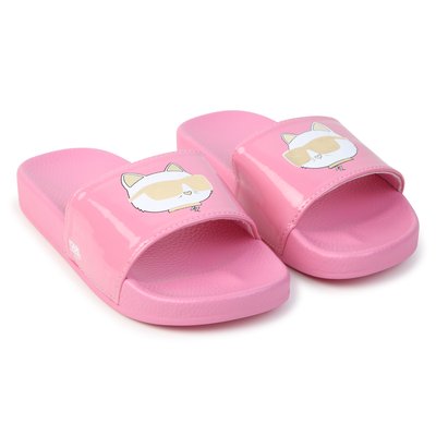 Claquettes imprimées KARL LAGERFELD KIDS