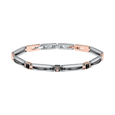 Bracelet en acier et céramique MASERATI