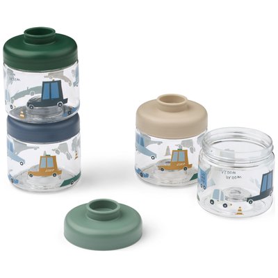 Lot de 4 boîtes alimentaires Dominique LIEWOOD