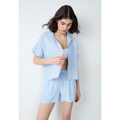 Chemise de pyjama manches courtes en gaze de coton VENICIA ETAM