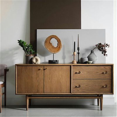Buffet vintage en bois de chêne BRADFORD PIER IMPORT