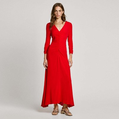 Robe Midi À Col En V PEPE JEANS
