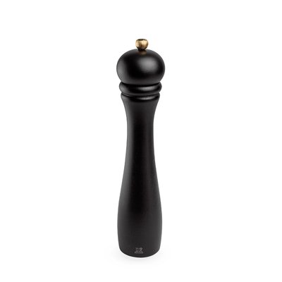 Moulin à sel manuel en bois, chocolat, 30 cm - 12in Checkmate PEUGEOT