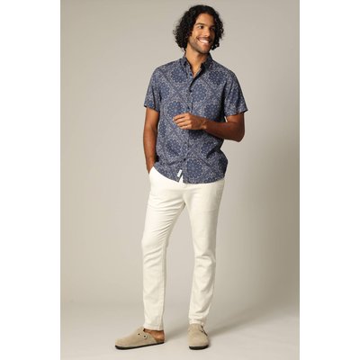 Chemise classique en viscose avec détails géométriques AUSTIN DEELUXE