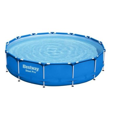 DESTOCKAGE - Piscine tubulaire ronde  Steel Pro 3,96 x 0,84 m BESTWAY
