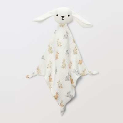 Doudou imprimé en coton BIO BOUT'CHOU