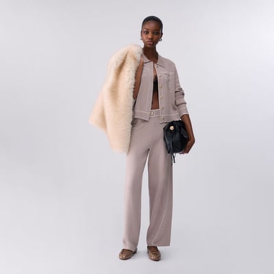 Veste en maille avec perles LIU JO