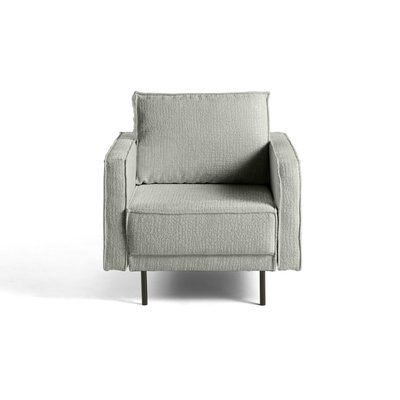 Fauteuil en Tissu velours relief - CHARLIE LISA DESIGN