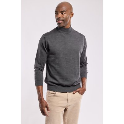 Pull col montant en laine mérinos BERAC GUY DE BERAC