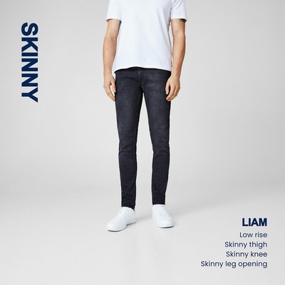 Vaqueros stretch con corte skinny JJILIAM JJORIGINAL JACK & JONES