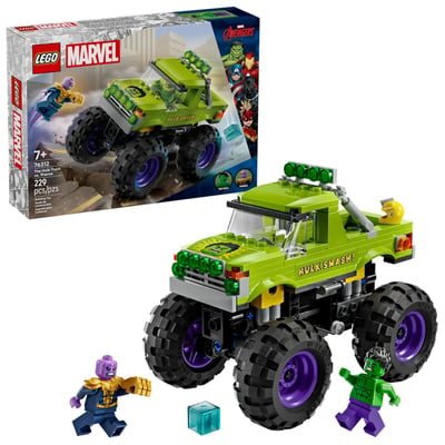 Le tout-terrain de Hulk contre Thanos LEGO