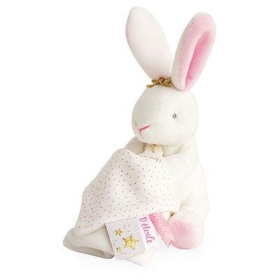 Doudou mouchoir Perlidoudou Lapin matelot DOUDOU ET COMPAGNIE