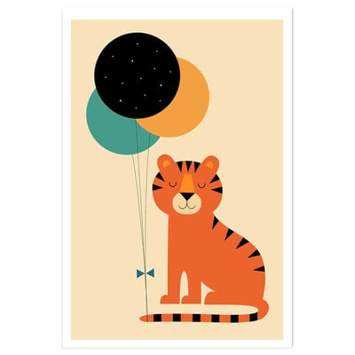 Affiche  circus tiger HEXOA