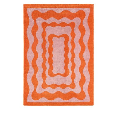 Tapis vintage à motif festonné - Groove DRAWER