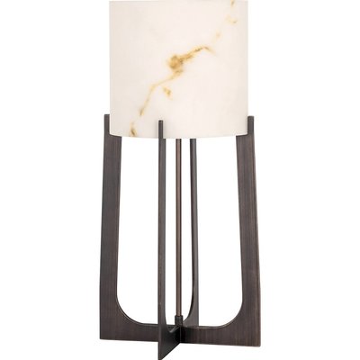 Lampe de table bronze effet marbre design élégant et moderne RECOLLECTION