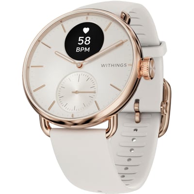 Montre santé Connecté Scanwatch 2 Rose Gold Sand 38mm WITHINGS