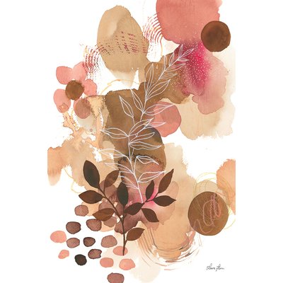 Tableau deco Bonheur floral HEXOA