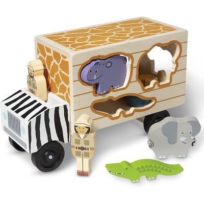 Camion de sauvetage d'animaux safari MELISSA & DOUG