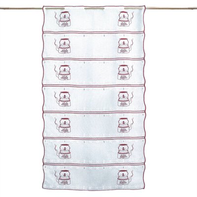 Modulable brodé motif théière HOME MAISON