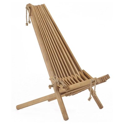 Chilienne en bois EcoChair Chêne JARDINDECO