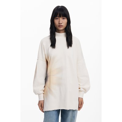 Sweat-shirt long fluide marguerite DESIGUAL