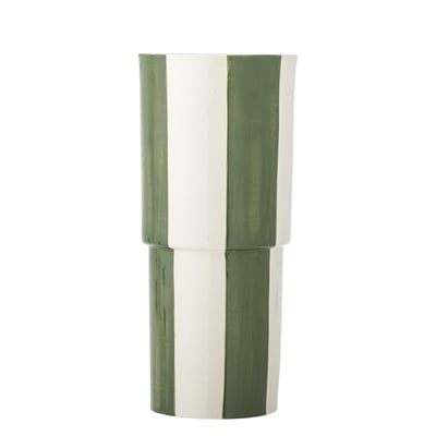 Vase droit grès rayures  Floki BLOOMINGVILLE