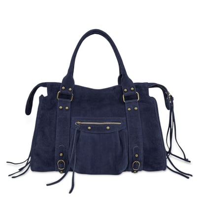 Sac à main en croûte de cuir STORM SUEDE OH MY BAG