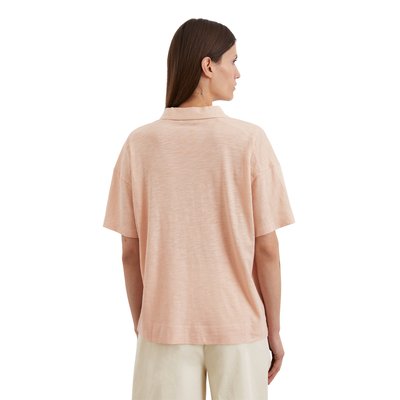 Polo régulier en mélange de coton organique et de viscose MARC O'POLO