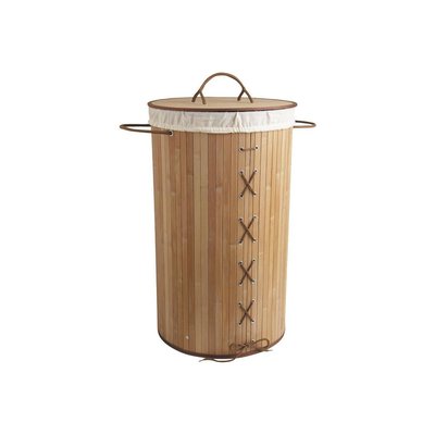Panier à linge corset en bambou AUBRY GASPARD