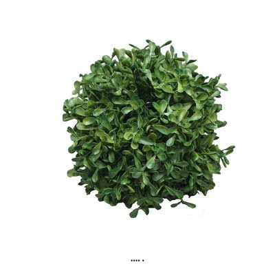 Boule de buis factice feuilles PE protecti ARTIFICIELLES