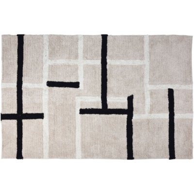 Tapis coton design stripes - 120x180cm WADIGA
