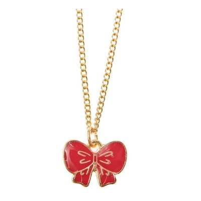Collier avec pendentif, noeud rouge RICO DESIGN