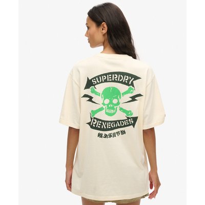 T-shirt ample à motif Lo-fi Punk SUPERDRY
