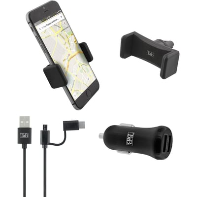 Chargeur allume cigare PACK charge voiture 3 en 1 universel TNB