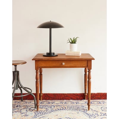 Table d'appoint en bois Francine N°1630 - Bon état DEBONGOUT