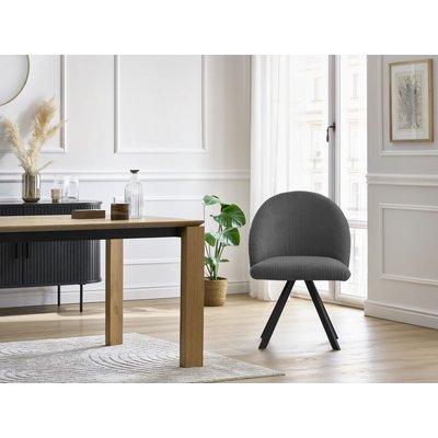 Chaise velours côtelé, LALIE BOBOCHIC